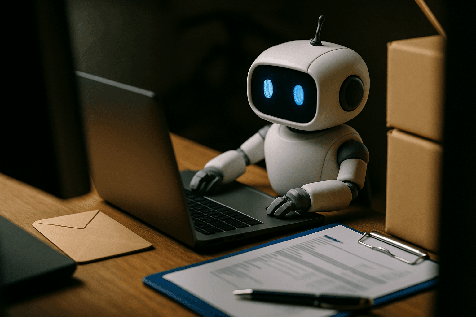 logistiek automatiseren - Van statische software naar AI agents: De opkomst van de intelligente administratie robot